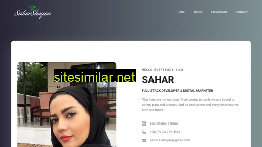 Saharshayan similar sites