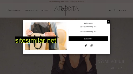 afroditadesign.is alternative sites