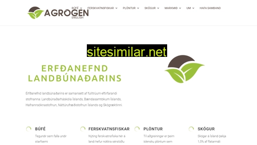 agrogen.is alternative sites