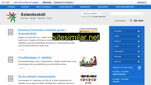 aslandsskoli.is alternative sites
