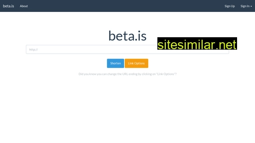 beta.is alternative sites