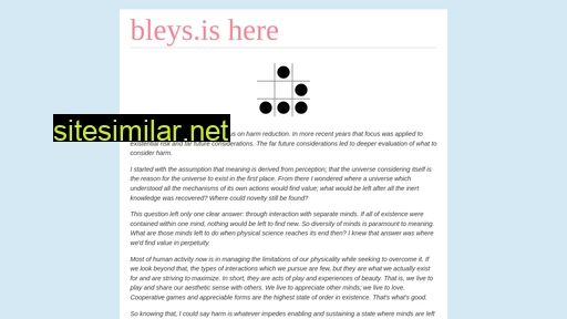 bleys.is alternative sites