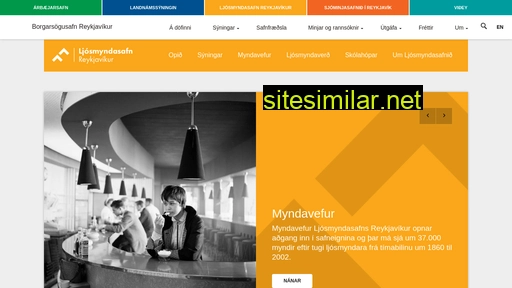 borgarsogusafn.is alternative sites