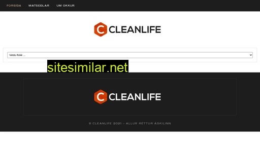 cleanlife.is alternative sites