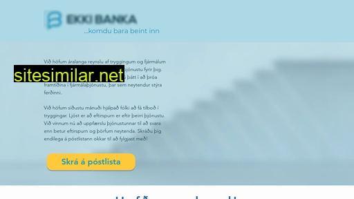 ekkibanka.is alternative sites