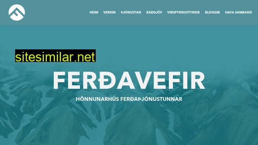 ferdavefir.is alternative sites