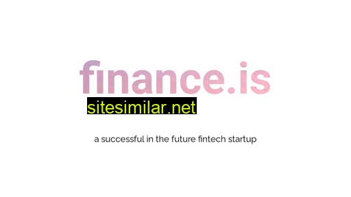 finance.is alternative sites