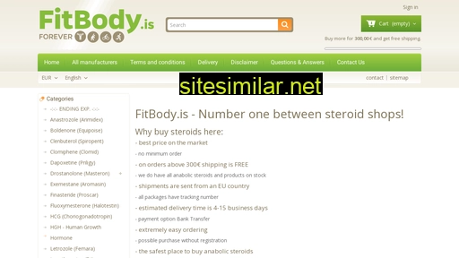 fitbody.is alternative sites