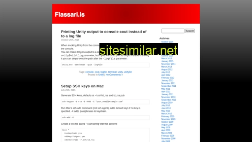 flassari.is alternative sites