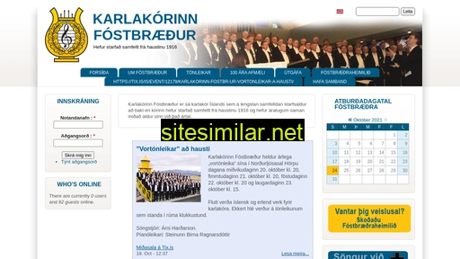 fostbraedur.is alternative sites