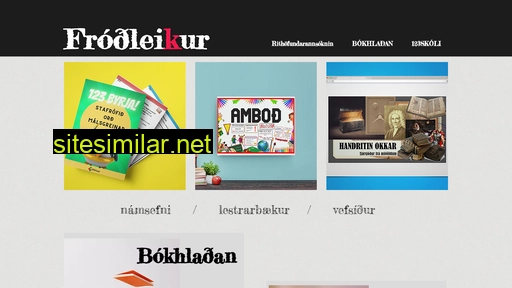 frodleikur.is alternative sites