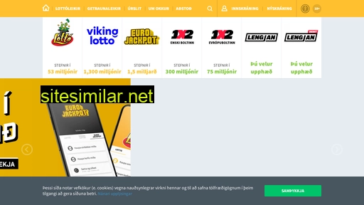 games.lotto.is alternative sites