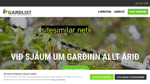 gardlist.is alternative sites