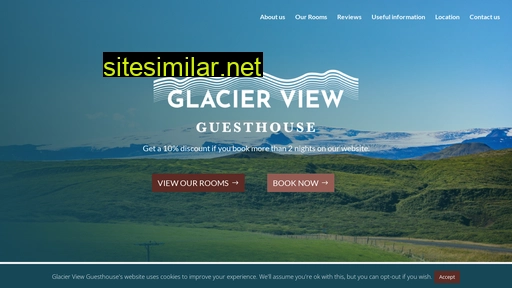 glacierviewguesthouse.is alternative sites