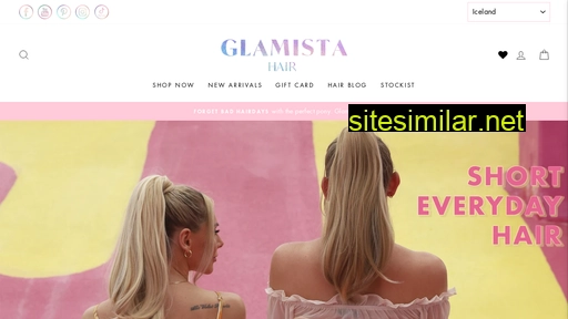 Glamistahair similar sites