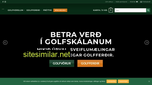 golfskalinn.is alternative sites