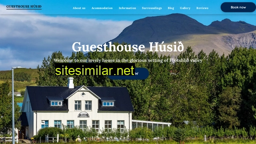 guesthousehusid.is alternative sites