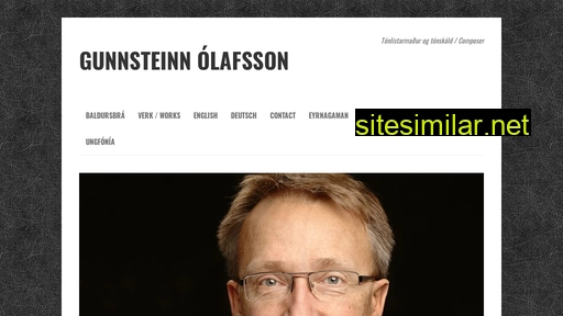 gunnsteinnolafsson.is alternative sites
