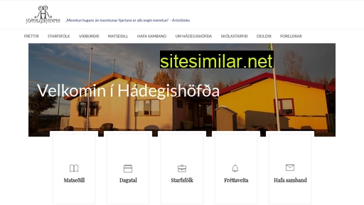 hadegishofdi.is alternative sites