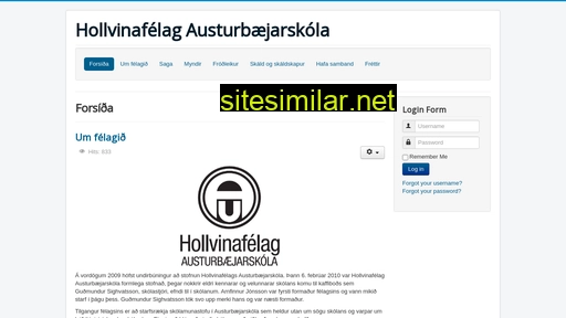 hollvinirausto.is alternative sites