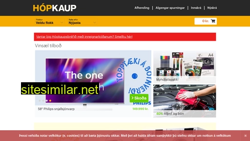 hopkaup.is alternative sites