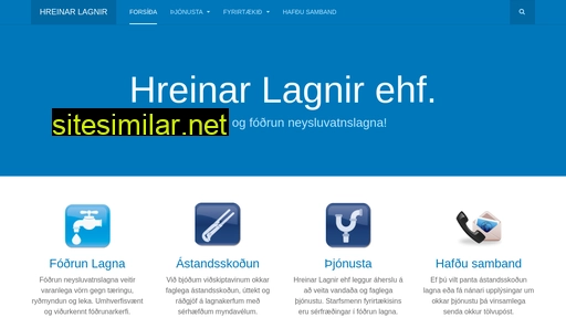 hreinarlagnir.is alternative sites