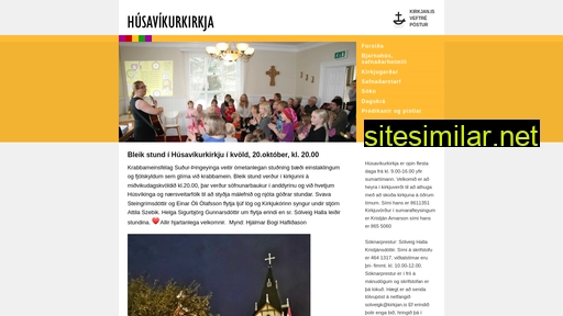 husavikurkirkja.is alternative sites