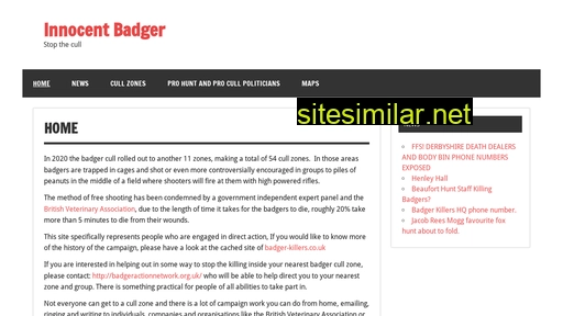 innocentbadger.is alternative sites
