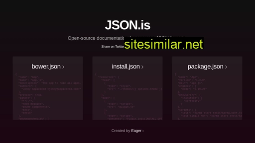 Json similar sites