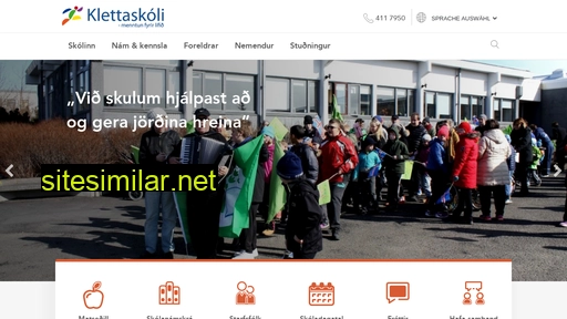 klettaskoli.is alternative sites