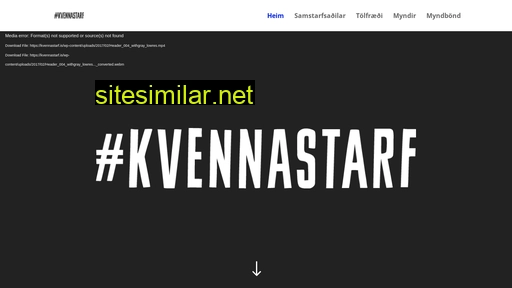 kvennastarf.is alternative sites