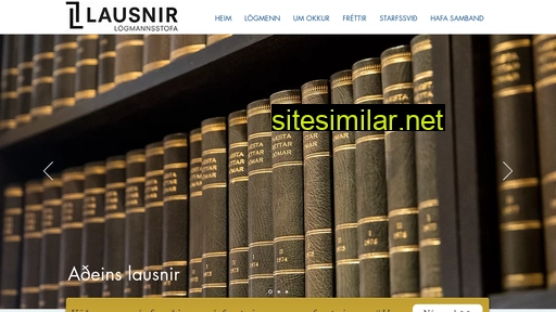 lausnir.is alternative sites