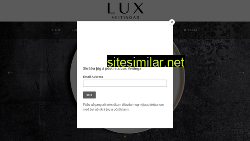 luxveitingar.is alternative sites