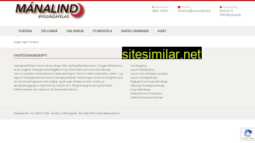 manalind.is alternative sites