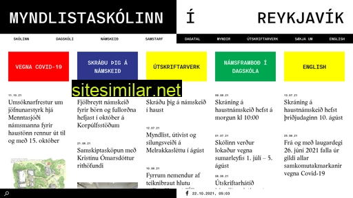 myndlistaskolinn.is alternative sites