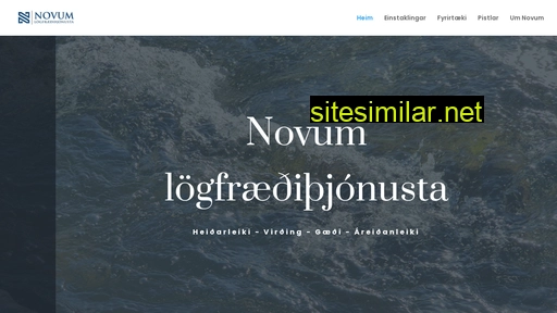 novumlegal.is alternative sites