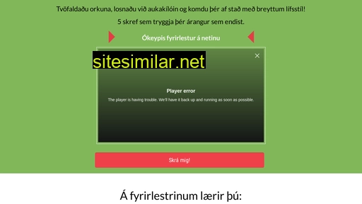 nyttlifnythu.is alternative sites