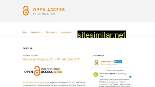 openaccess.is alternative sites