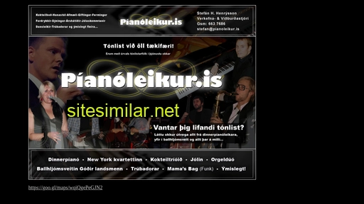 pianoleikur.is alternative sites