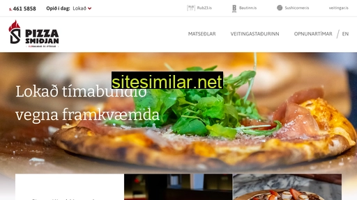 pizzasmidjan.is alternative sites