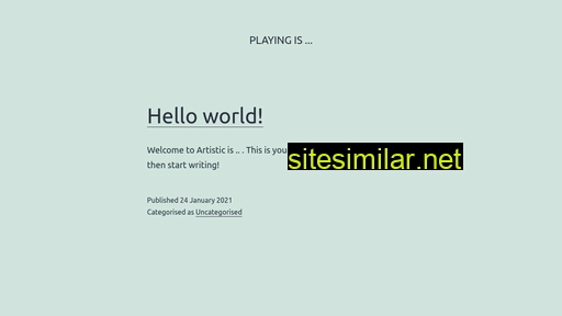 playing.is alternative sites