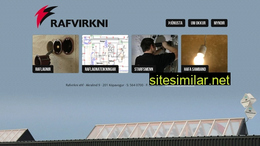 rafvirkni.is alternative sites