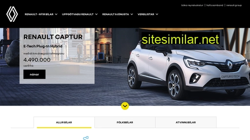 Renault similar sites