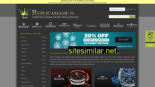 replicamade.is alternative sites