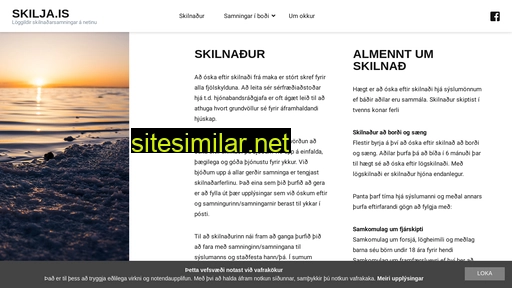 skilja.is alternative sites