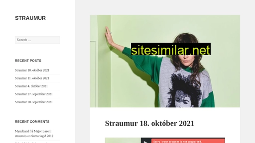 straum.is alternative sites