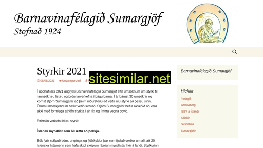 sumargjof.is alternative sites