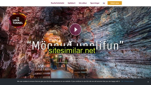 thelavatunnel.is alternative sites