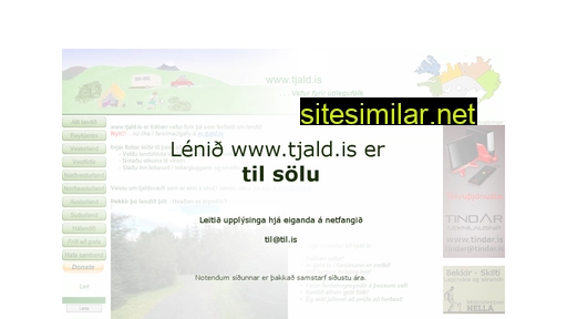 tjald.is alternative sites