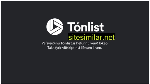 tonlist.is alternative sites